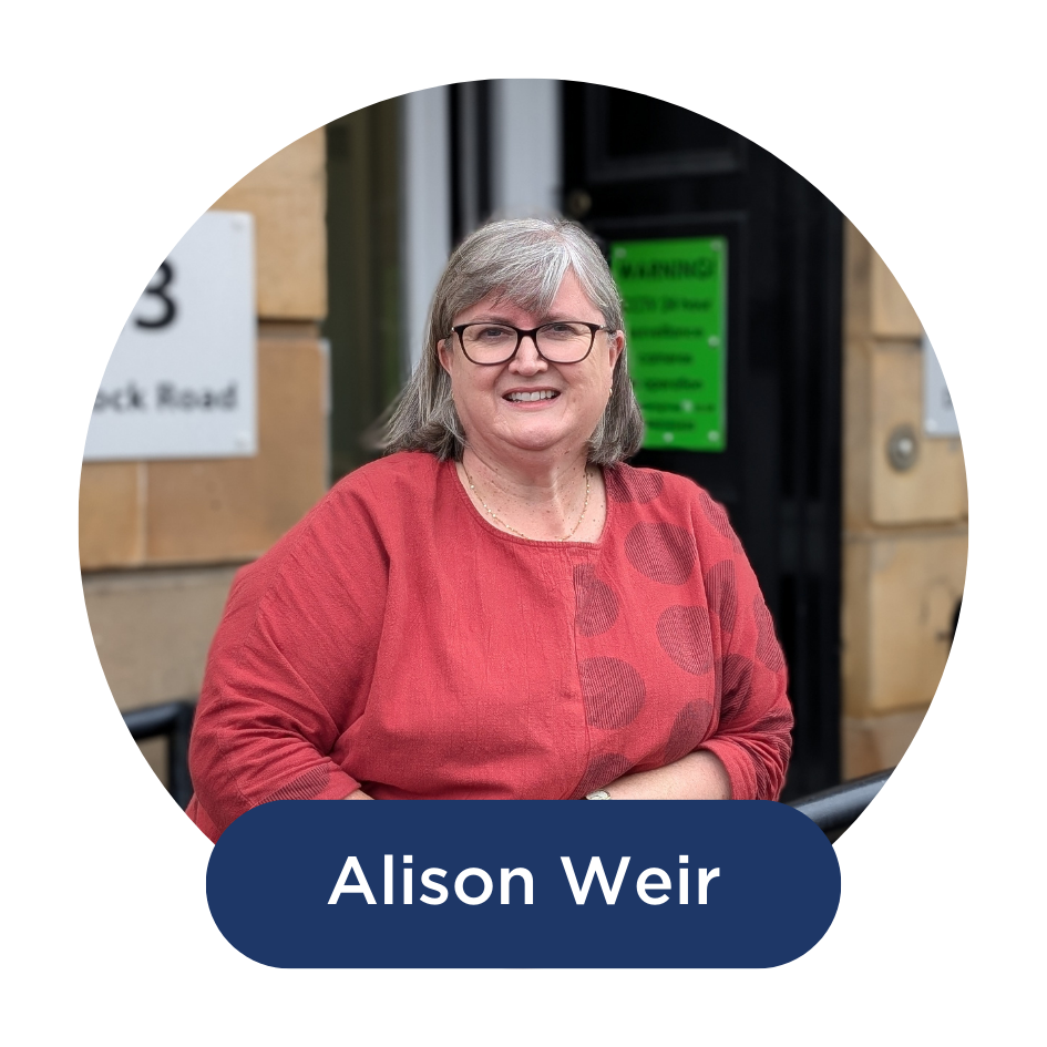 Alison Weir, A GP practice manager 